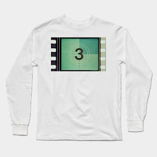 movie countdown 3 seconds Long Sleeve T-Shirt